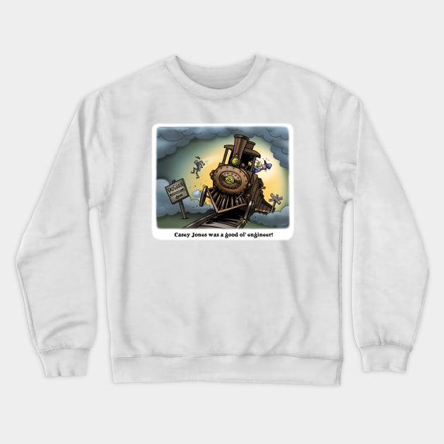 Casey Jones Crewneck Sweatshirt by donar